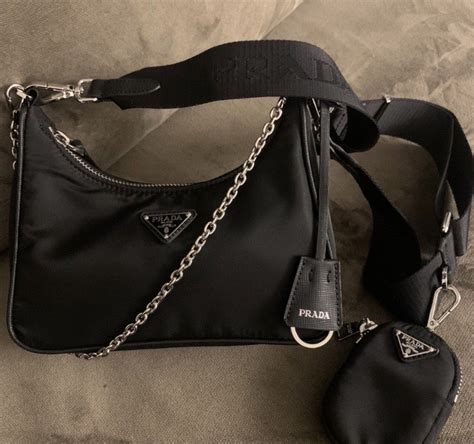 prada sling bag dupe|prada nylon shoulder bag price.